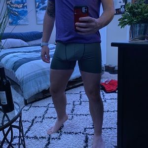 Size medium Reebok underwear grey and purple